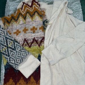 Free People Unfinished Sample Cardigan